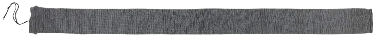 Allen 131 Stretch Knit Gun Sock 52" Shotgun/Rifle w/Scope, Heather Gray, ID Label & Cinch Closure, Silicone Treatment