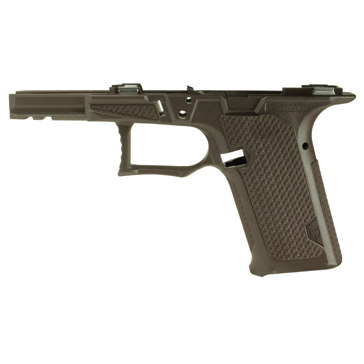 LWD DUSK CMPCT TXTRD BARE FRAME BRN