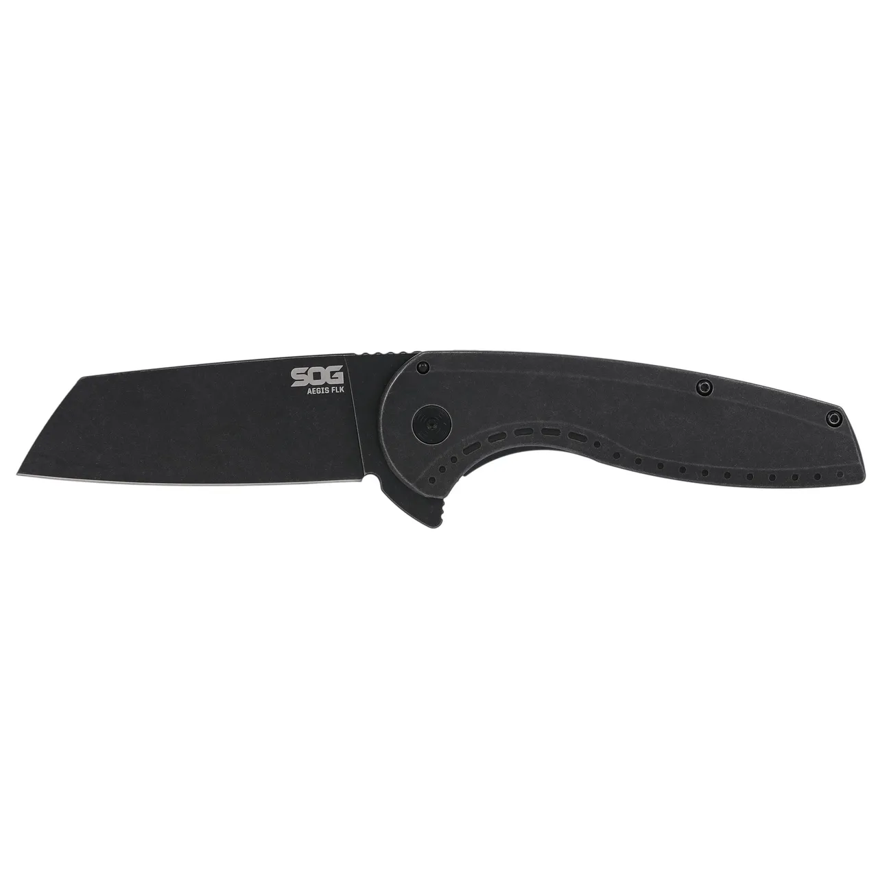 SOG AEGIS FLK 3.25" WHARNCLIFFE BLK