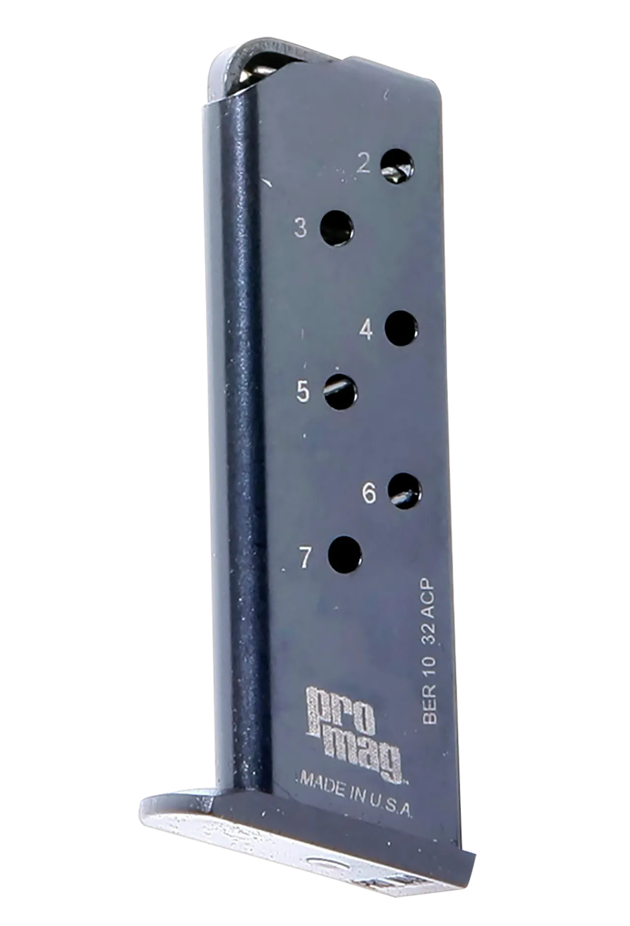 ProMag BER10   7rd 32 ACP Fits Beretta 3032 Tomcat Blued Steel