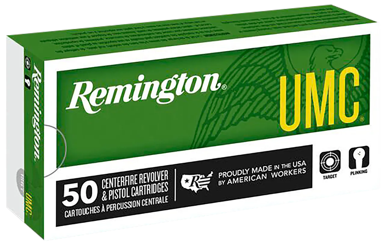 Remington Ammunition 23744 UMC 44RemMag 180gr Jacketed Soft Point 50 Per Box/10 Case