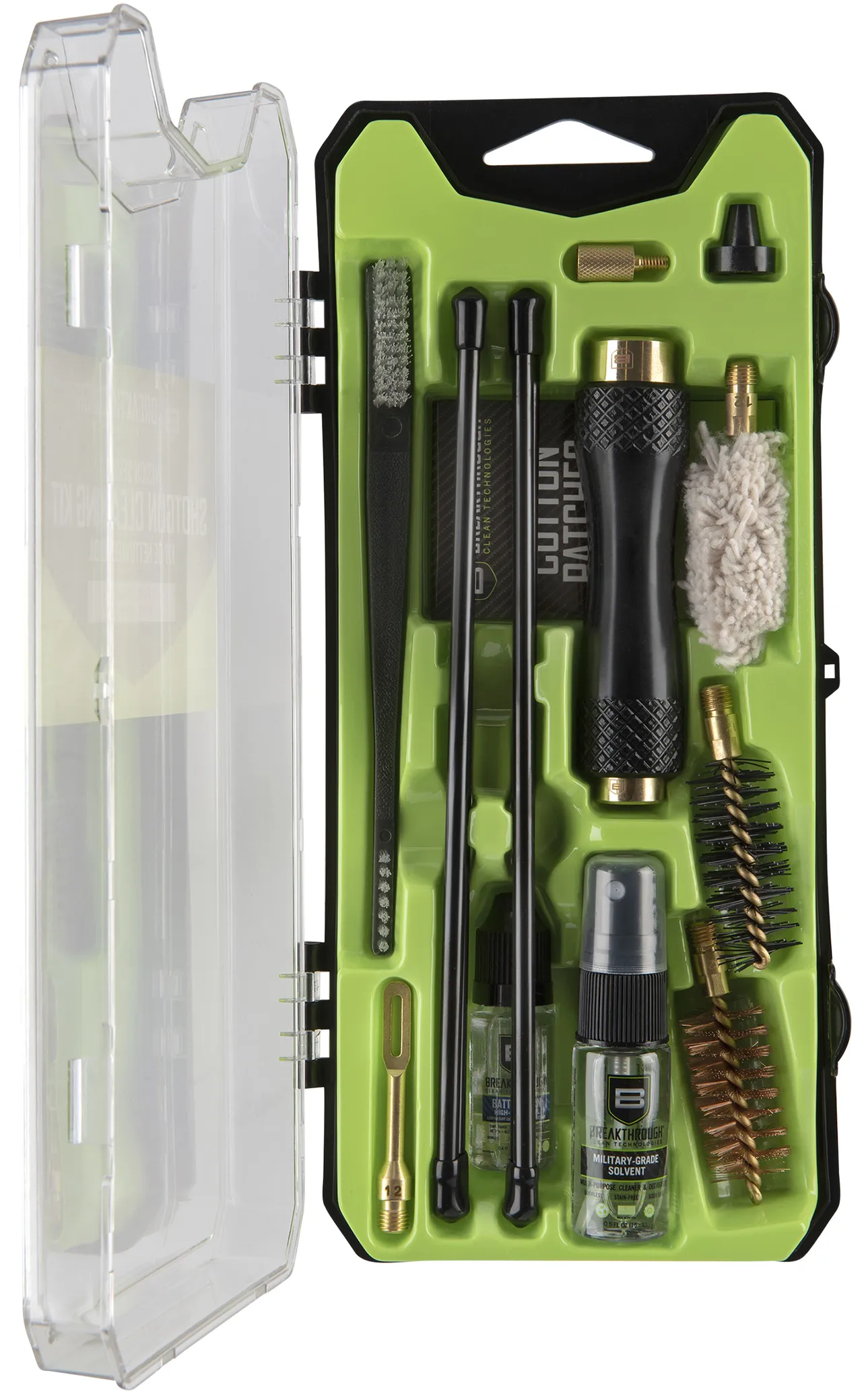 Breakthrough Clean BTCCC12G Vision Series Cleaning Kit 12 Gauge Shotgun/15 Pieces Multi-Color