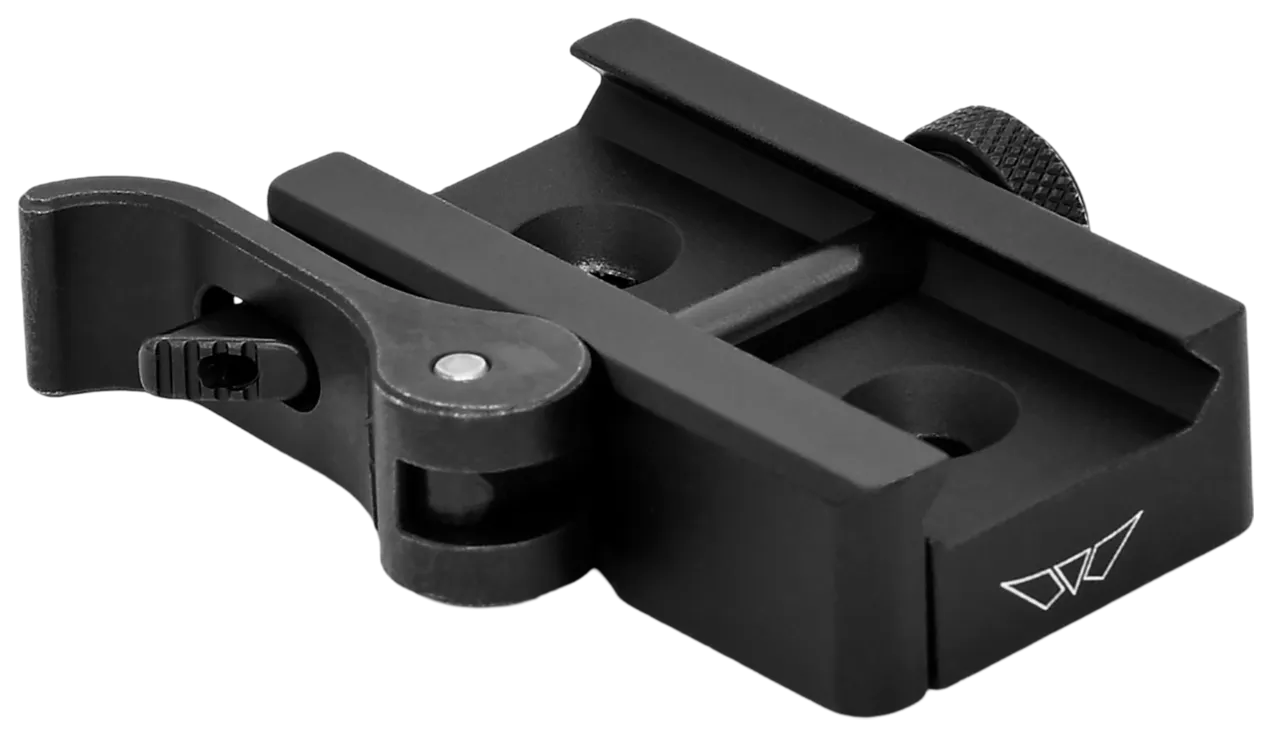 Warne 7958M Picatinny Rail Adapter Skyline Black Anodized Aluminum/Steel
