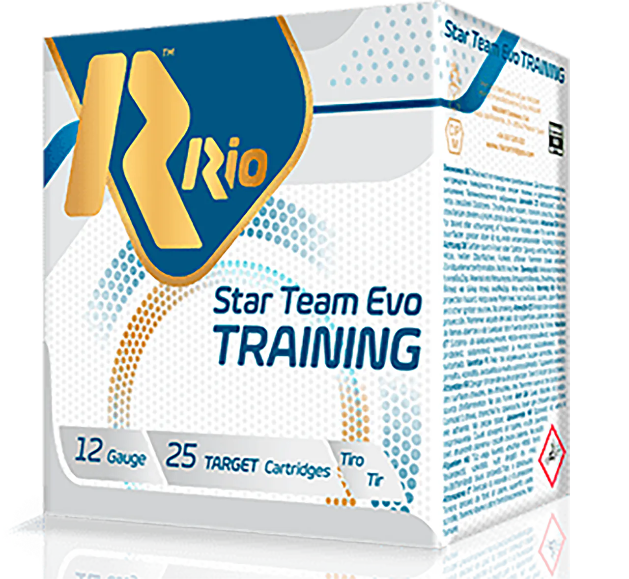 Rio Ammunition STT2875 Star Team EVO 12Gauge 2.75" 1oz 7.5Shot 25 Per Box/10 Case