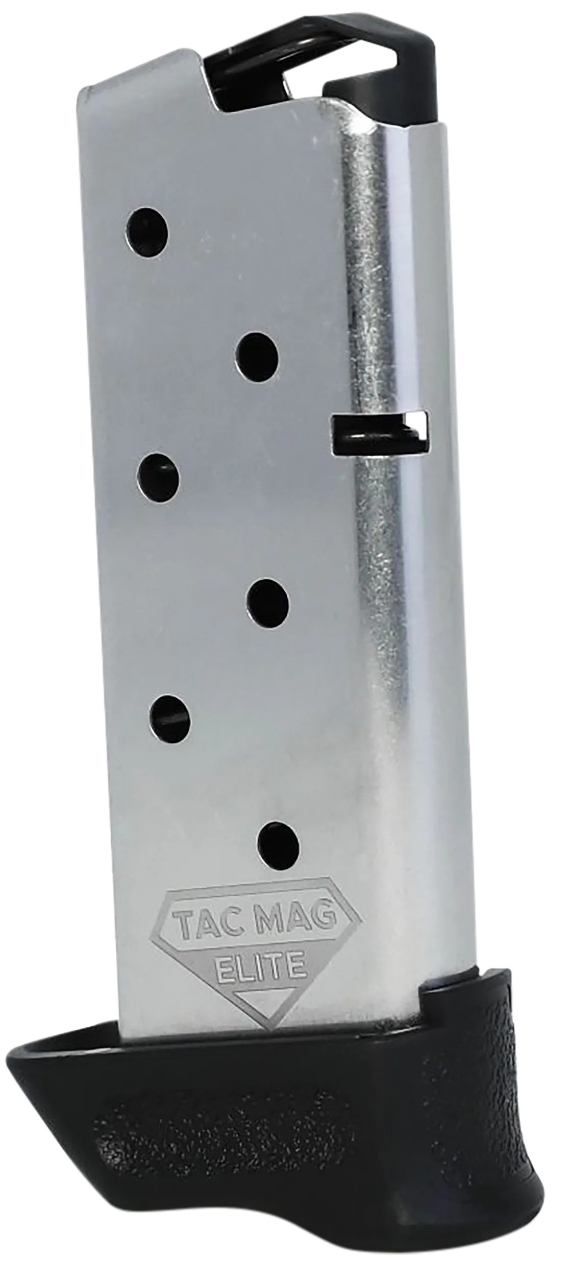 Kimber Mfg, Inc 1200851A Micro 9 Tac-Mag 7rd Extended 9mm Luger Silver