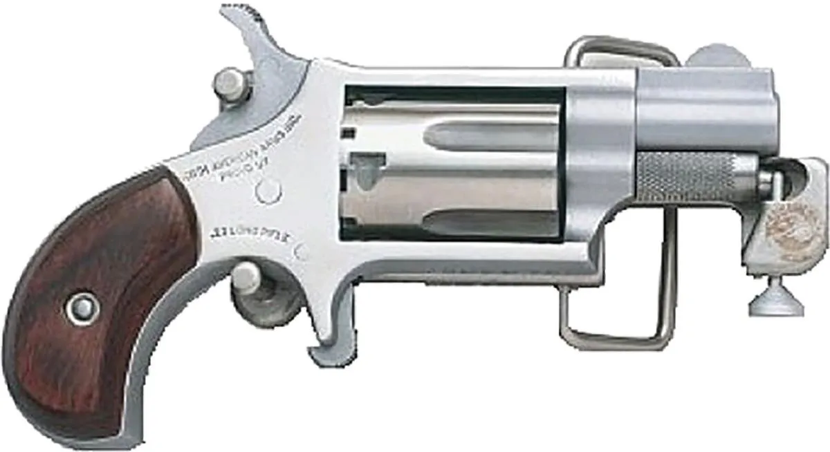 NAA MINI REVOLVER .22MAG 1-1/8" BRL w/BELT BUCKLE
