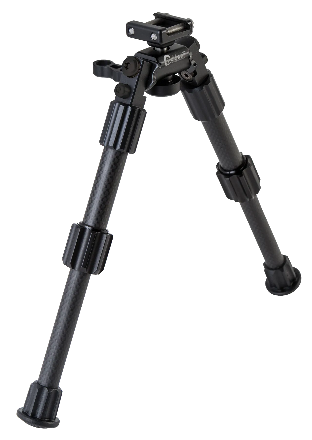 Caldwell 1081952 Accumax Premium Pic Rail Bipod 6-9" Black Carbon Fiber