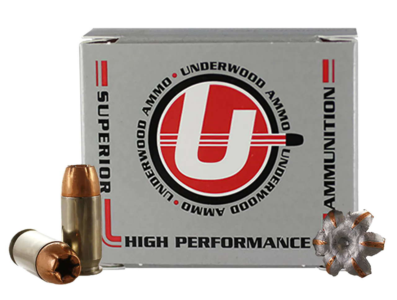 Underwood Ammo 334 Sporting 45ACP+P 230gr Jacketed Hollow Point 20 Per Box/10 Case