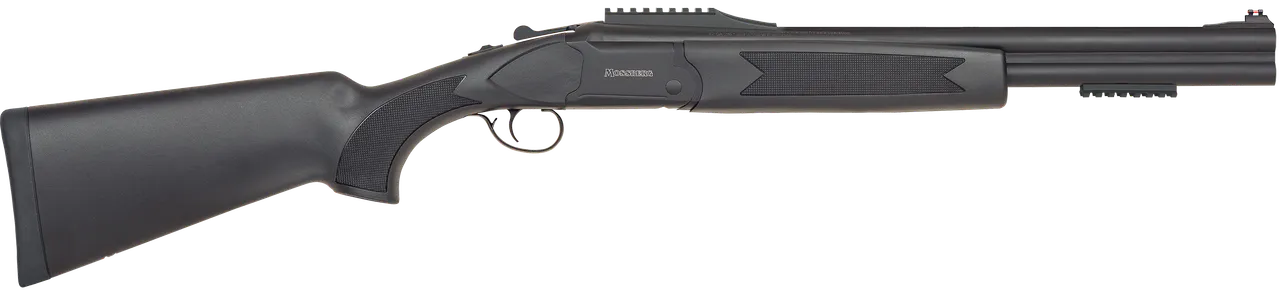 Mossberg 75484 Silver Reserve Eventide Full Size 12 Gauge Break Open 3" 2rd 18.50" Matte Blued Over/Under Vent Rib Barrel, Matte Blue w/Logo Receiver, Black Synthetic Stock, Right Hand