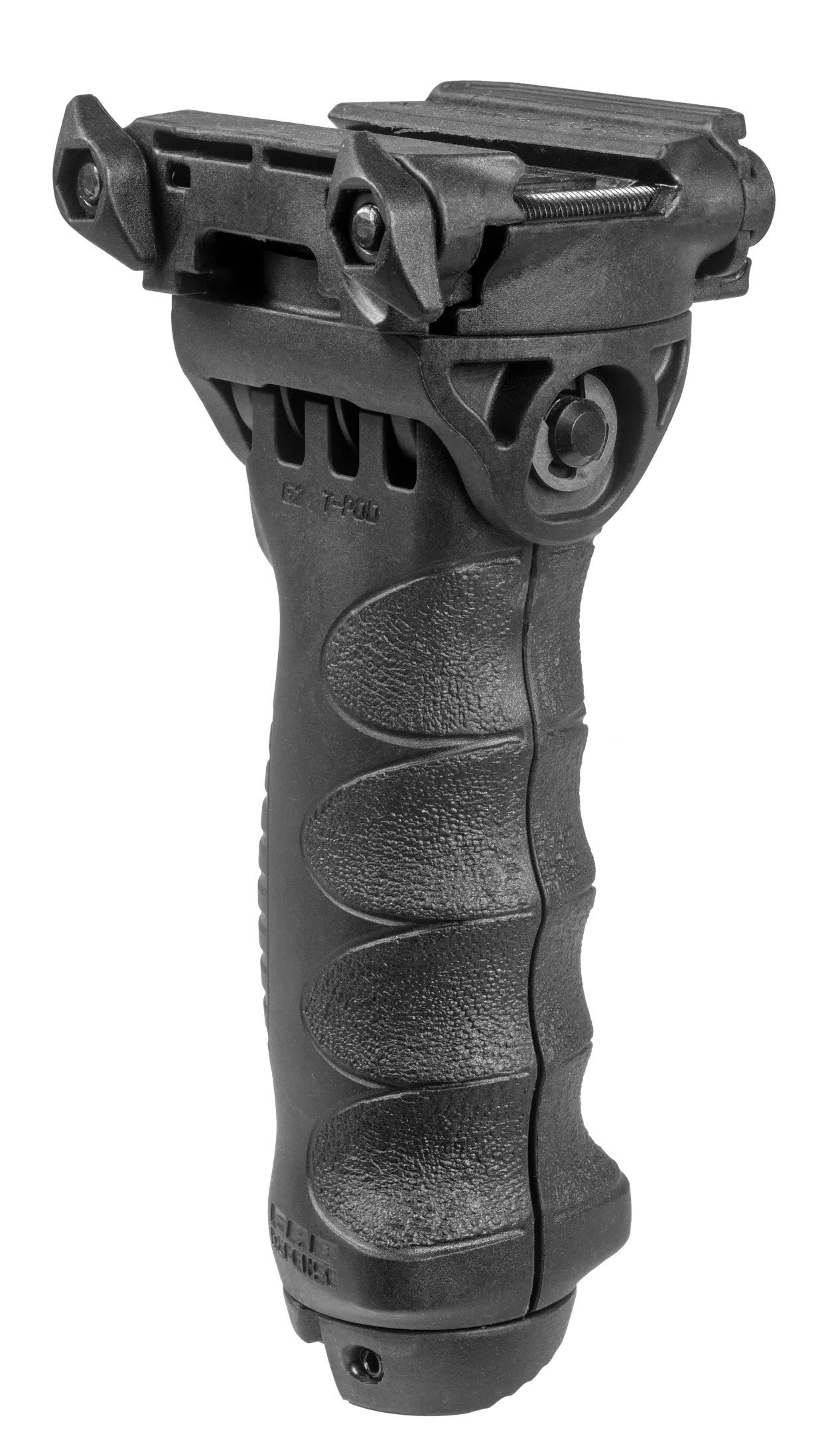 FAB Defense FXTPODG2B T-Pod G2 Rotating Tactical Foregrip & Bipod 5 Position Adjustable