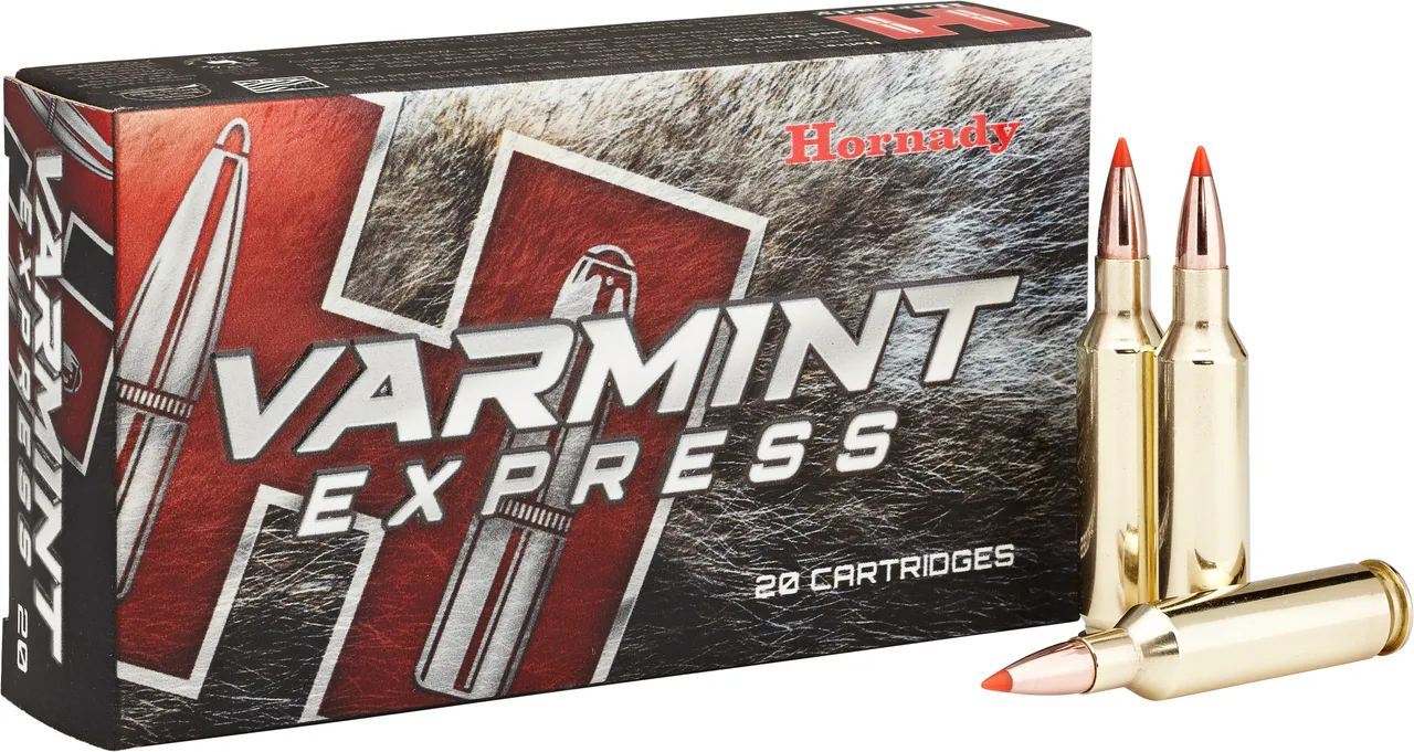 Hornady 81393 Varmint Express  6mmCreedmoor 87gr Hornady V Max 20 Per Box/10 Case