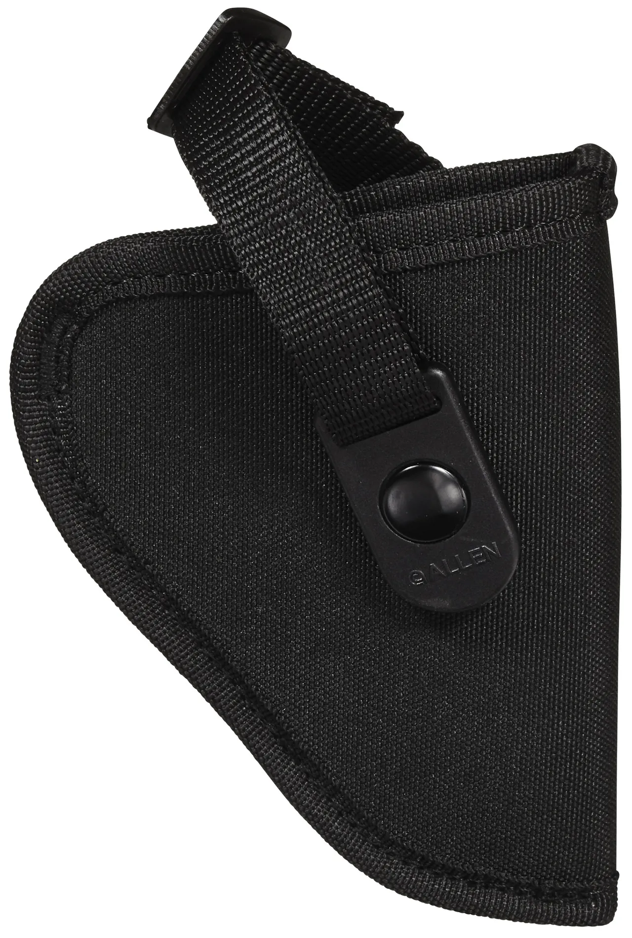 Allen 44800 Cortez Size 00 OWB Style Black Polyester, Adjustable Strap & Belt Loop Mount Type fits 2-3" Barrel Small-Medium DA Revolver Right Hand