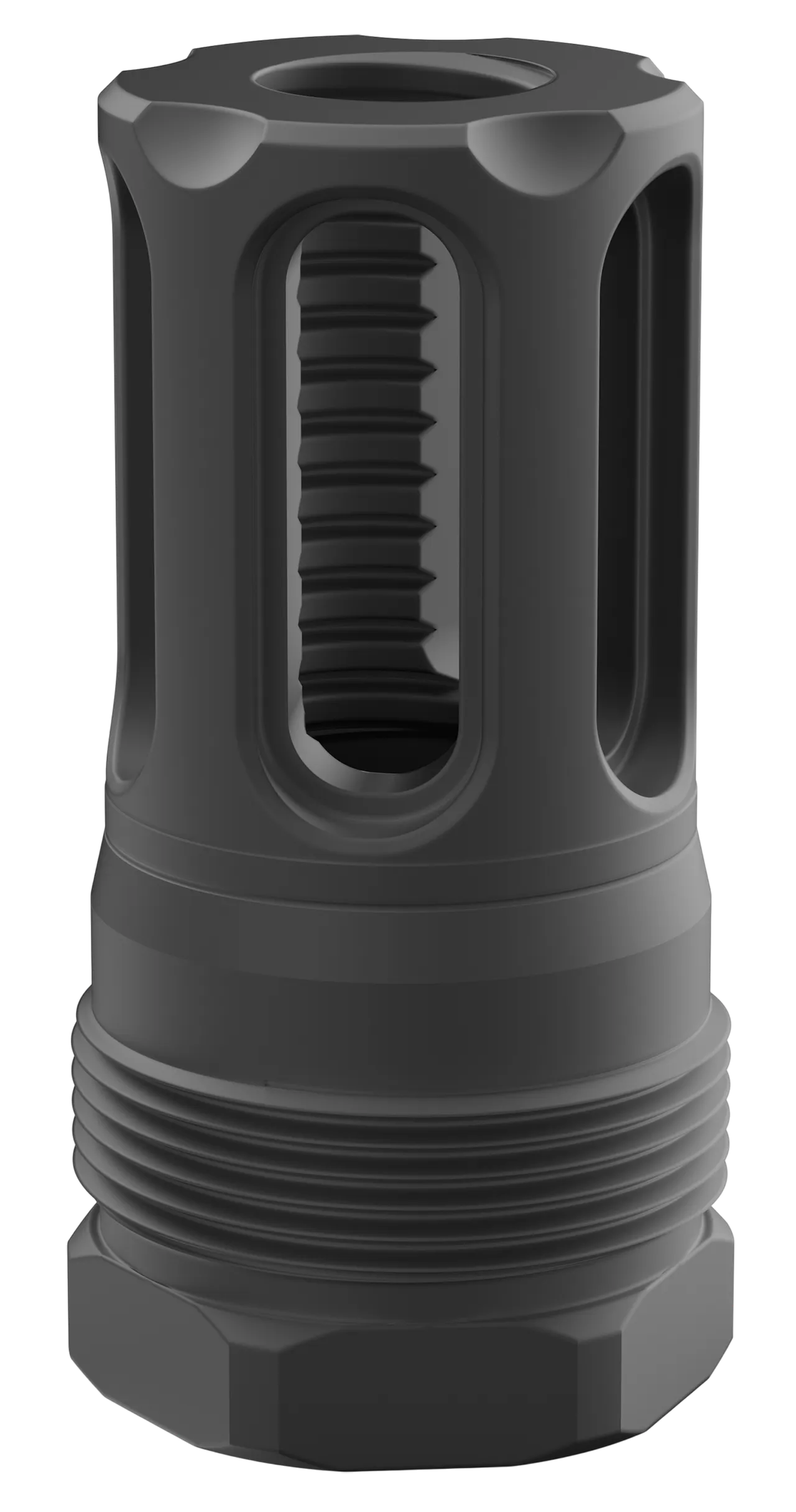 Breek Arms BRK4420 Sentinel Caged Plan B Black Nitride Steel 1/2"x28 Threads 223 Cal/5.56mm