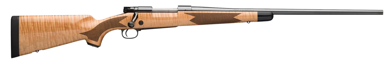 Winchester Repeating Arms 535218233 Model 70 Super Grade 300 Win Mag Caliber with 3+1 Capacity, 26" Barrel, High Polished Blued Metal Finish, & Gloss AAA Maple Stock Right Hand (Full Size)