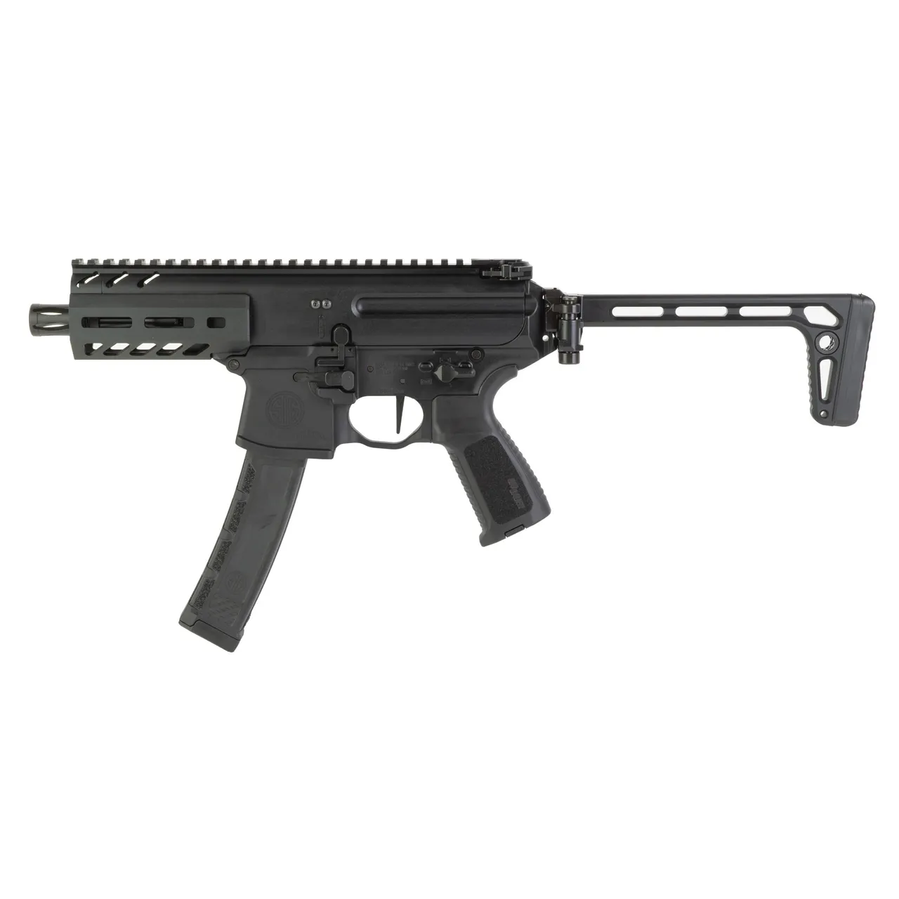 SIG MPX 9MM SBR 4.5" BLK 35RD