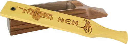 WOODHAVEN CUSTOM CALLS THE NINJA WALNT BTTM YLLWHEART LID