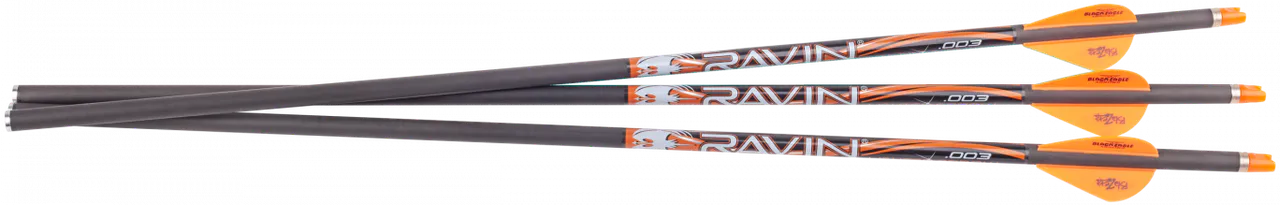 Ravin Crossbows R133 Match Weight Lighted Arrows 400GR .003" 3 Pack