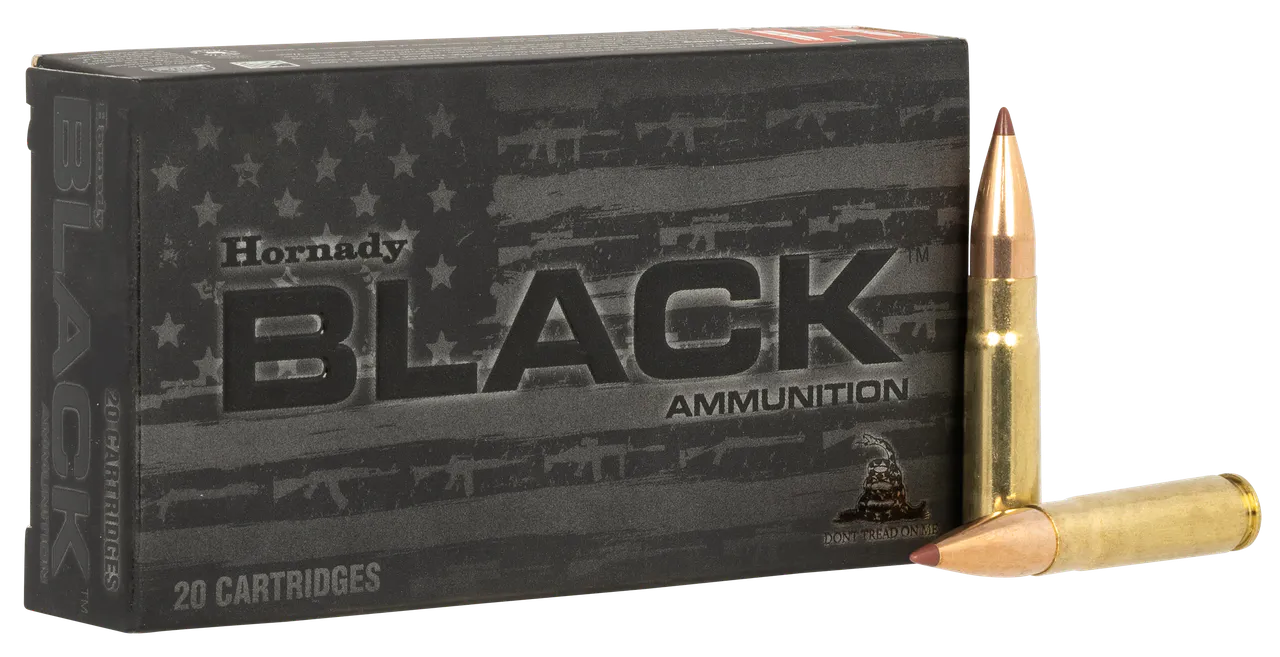 Hornady 80862 Black 300Blackout 110gr NTX 20 Per Box/10 Case