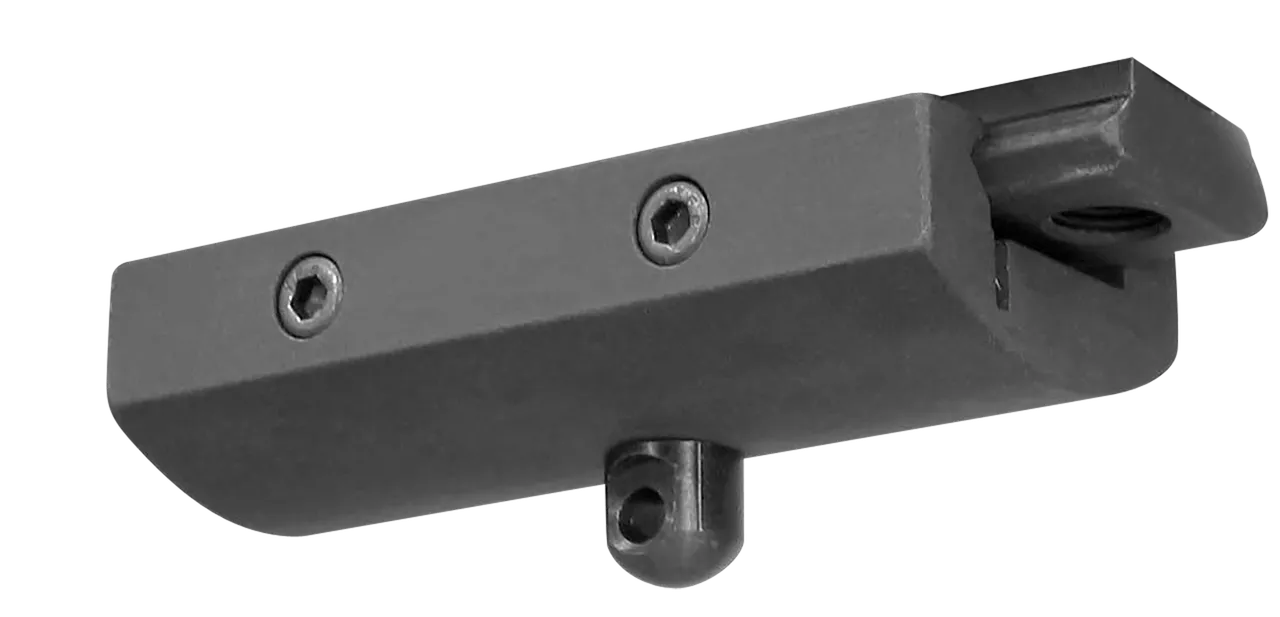 Yankee Hill 638 Bipod Adaptor  Black Aluminum, Picatinny Attachment for Harris Style Bipods