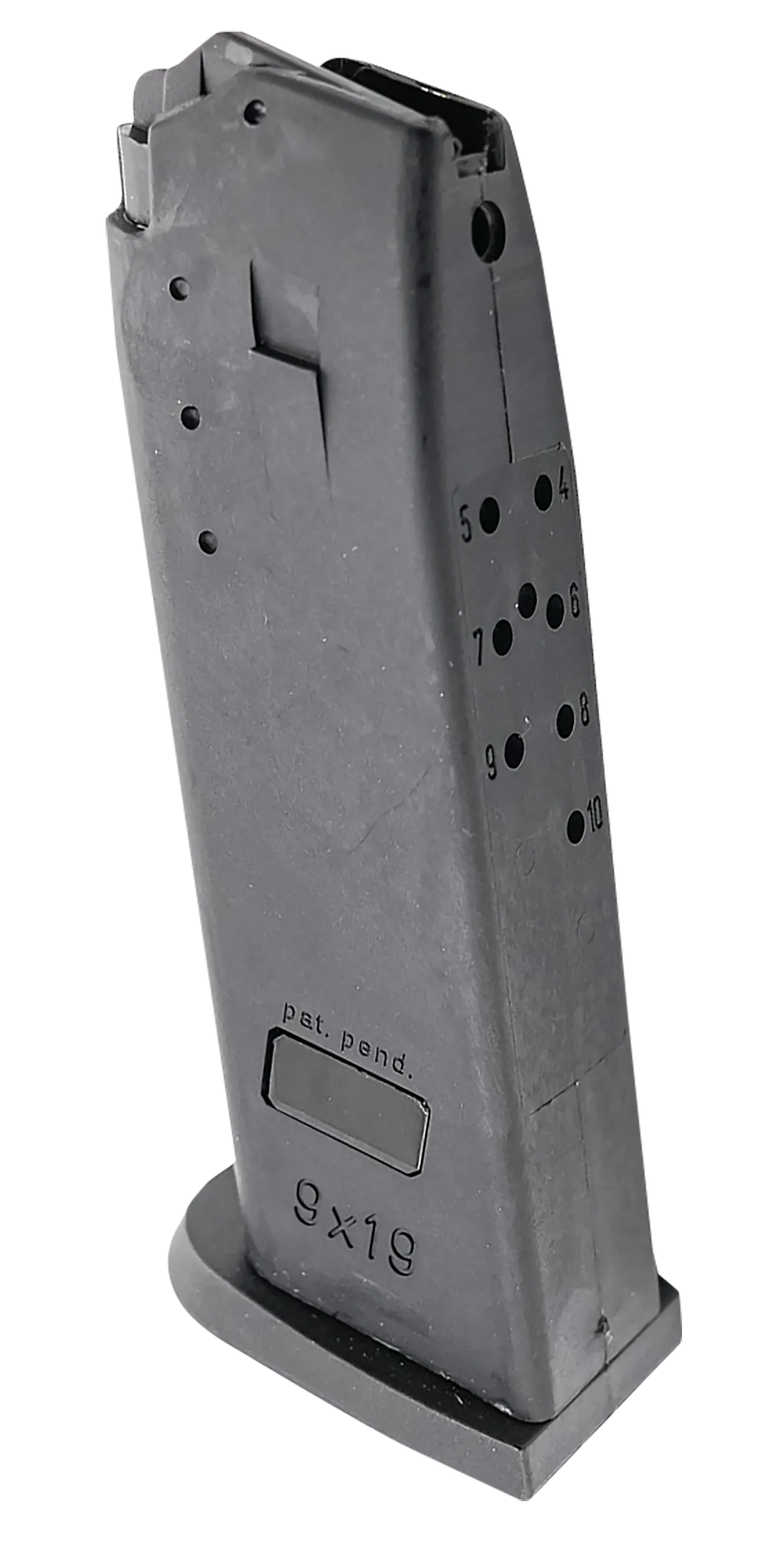 HK 50248611 USP Black Detachable 10rd 9mm Luger (Full Size)