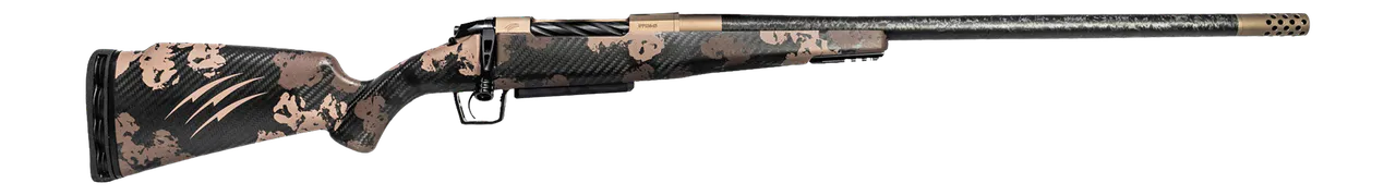 Fierce Firearms ROGSCX22CM22BRS Carbon Rogue XP 22 Creedmoor 3+1 22" Carbon Fiber Match Grade Barrel, Smoked Bronze Cerakote Stainless Steel Drilled & Tapped Receiver, Picatinny Rail Forend, Sonora Am