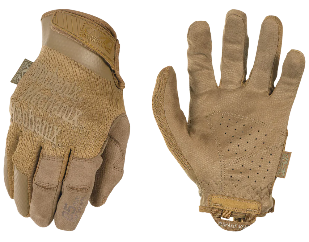 Mechanix Wear MSD-72-011 Specialty 0.5 High-Dexterity Coyote Suede XL