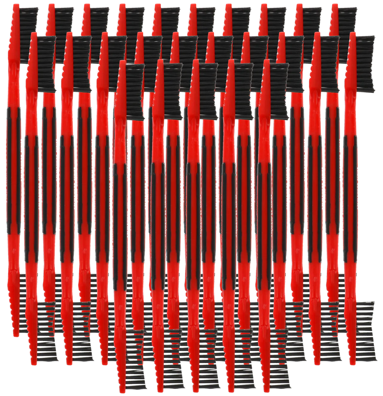 Birchwood Casey NYLBRSH2 Cleaning Brush  Plastic Nylon Bristles Double Ended Tip 25 Pack