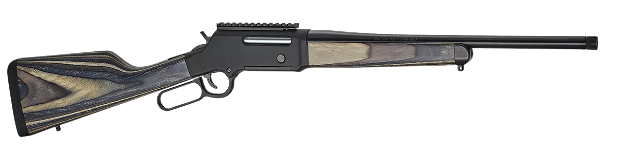 Henry H014RP223 Long Ranger Express Carbine 223 Rem 223 Rem/5.56 NATO 5+1 16.50" Blued Threaded Barrel, Black Hardcoat Anodize Picatinny Rail Aluminum Receiver, Fixed Birch Laminate Stock, Right Hand