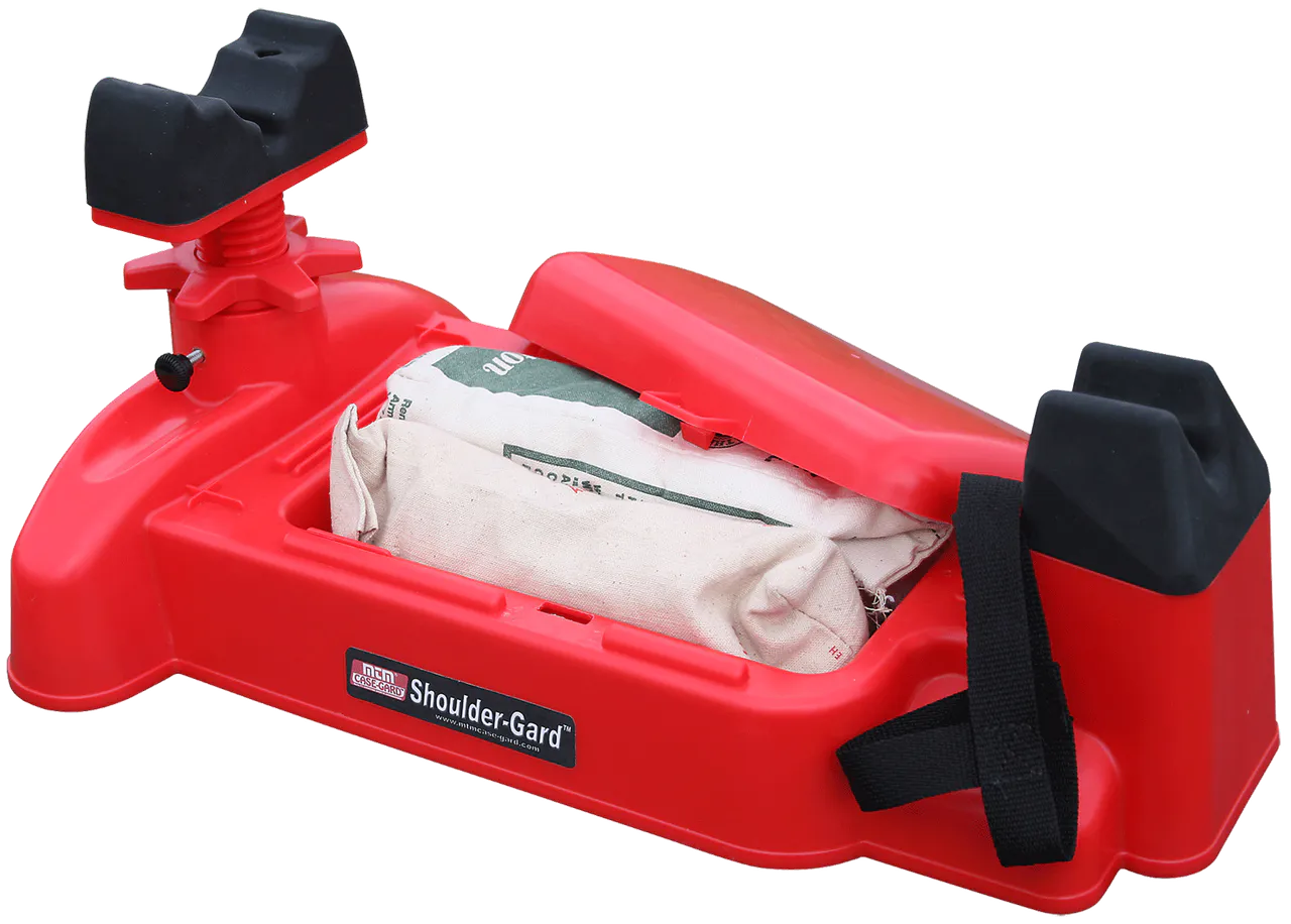 MTM Case-Gard SGR30 Shoulder-Gard Shooting Rest Rifle Red Polymer