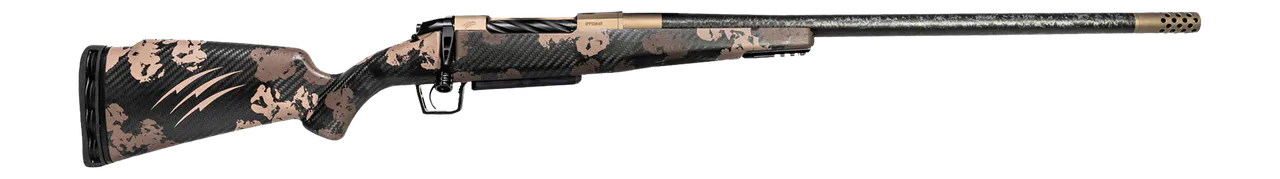 Fierce Firearms ROGSCX25CM20BRS Carbon Rogue XP 25 Creedmoor 3+1 20" Carbon Fiber Match Grade Barrel, Smoked Bronze Cerakote Stainless Steel Drilled & Tapped Receiver, Picatinny Rail Forend, Sonora Am