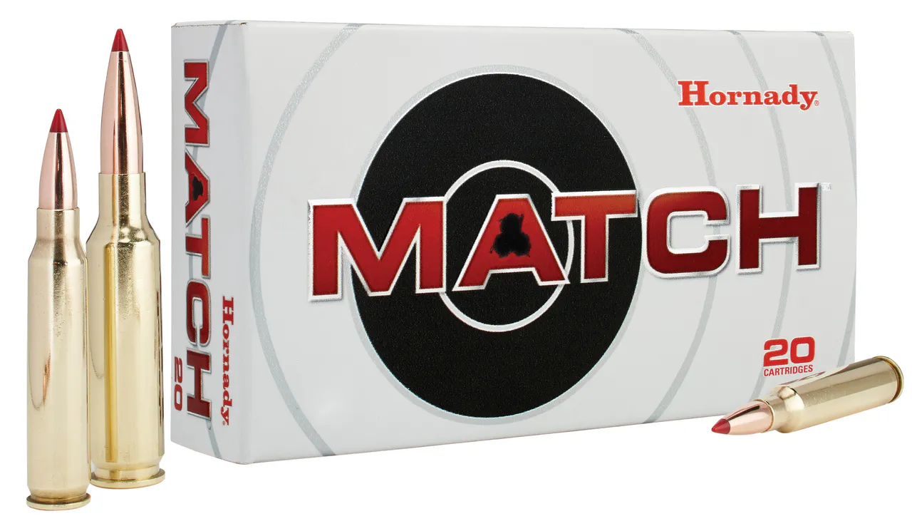 Hornady 81501 Match 6.5Creedmoor 147gr Extremely Low Drag Match 20 Per Box/10 Case