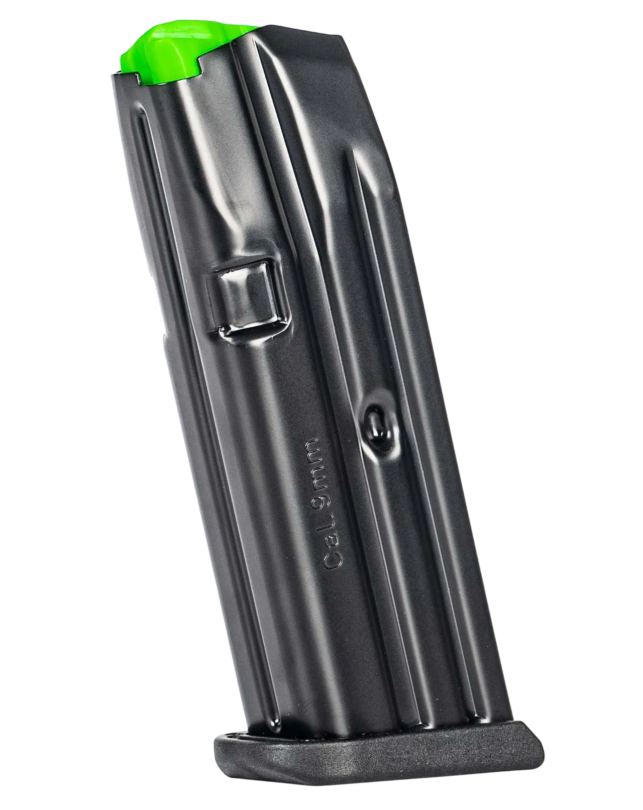 Mec-Gar MGG191000A Glock 19 10rd 9mm Luger, Black Carbon Steel, Does Not Fit 19X