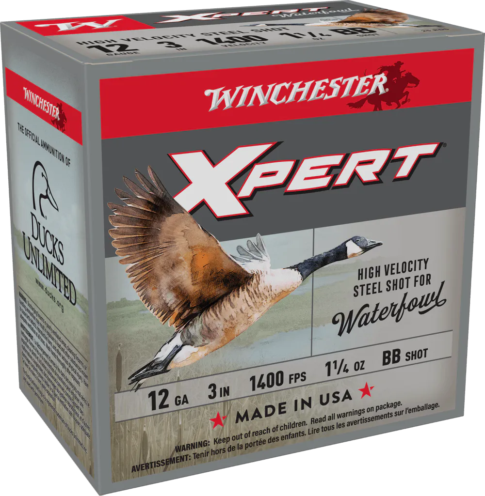 Winchester Ammo WEX123HBB Super X Xpert 12Gauge 3" 1 1/4oz BBShot 25 Per Box/10 Case