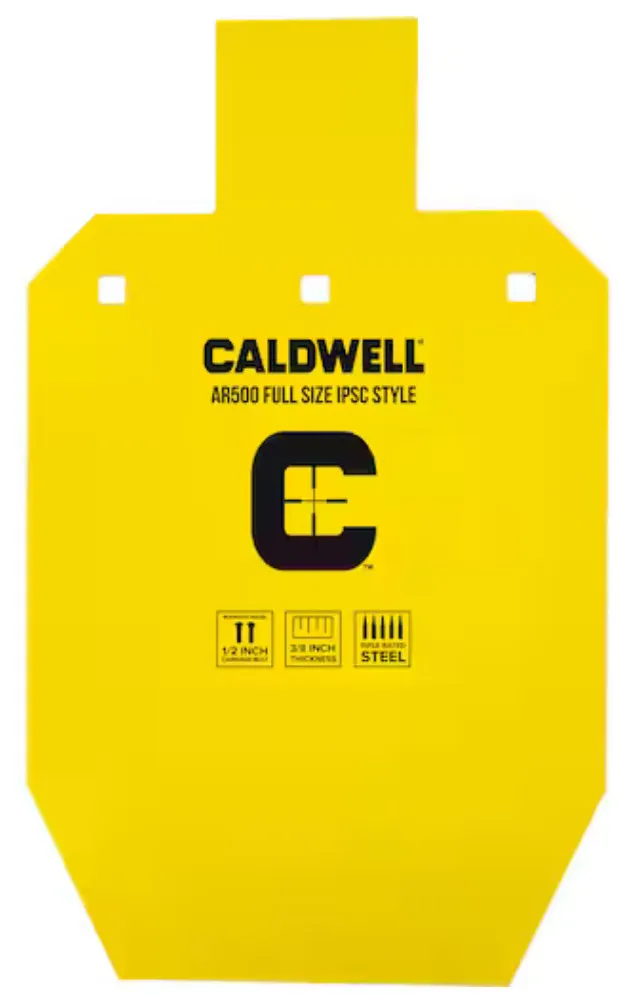 WH AR500 FULL SIZE IPSC STEEL TARGET