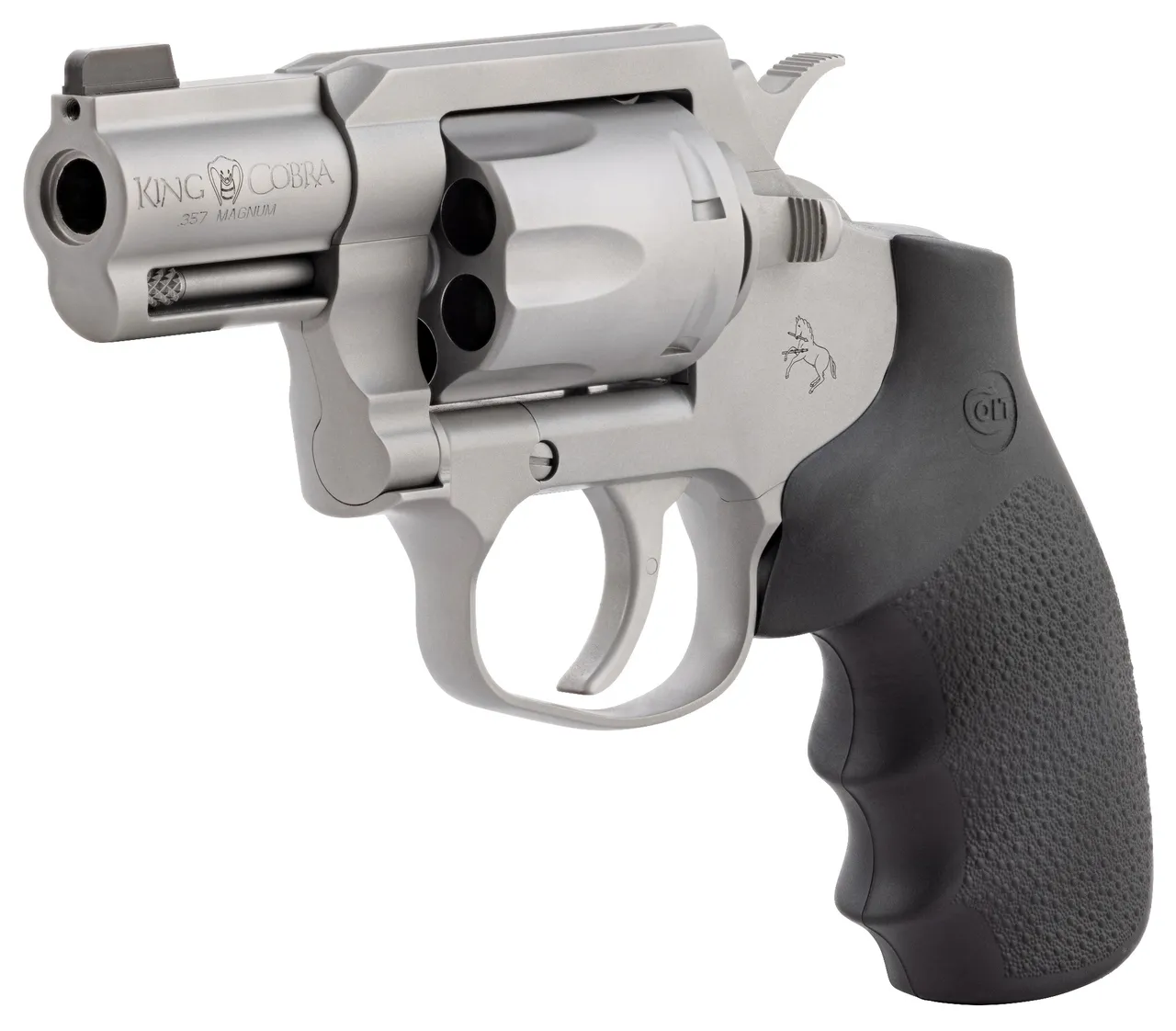 CLT KING COBRA 357MAG 2 MATTE SS BRASS BEAD HOGU