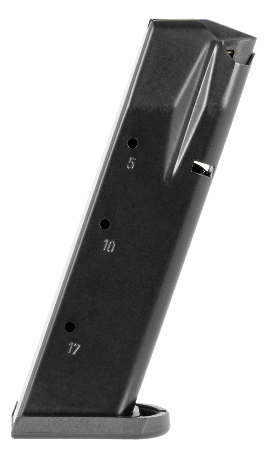 Mec-Gar MGWIT9SFAFC Tanfoglio 17rd 9mm Luger, Fits Tanfoglio Witness Sm Frame Blued w/Anti-Friction Coating Carbon Steel