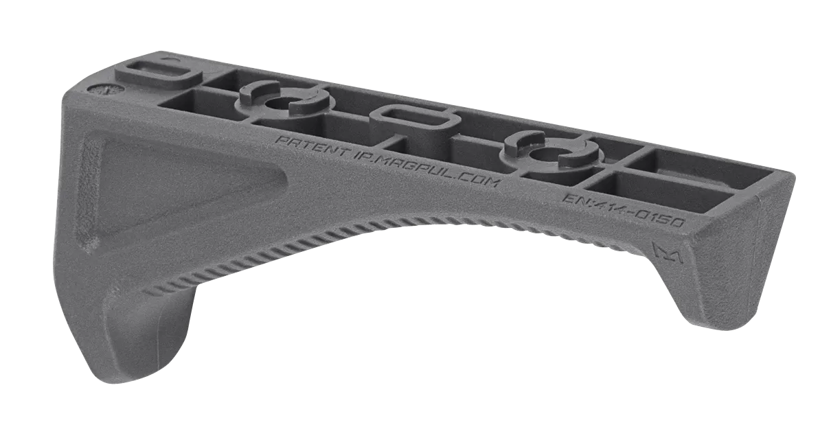 Magpul MAG598-GRY M-LOK AFG Gray Polymer Angled Foregrip for AR-Platform