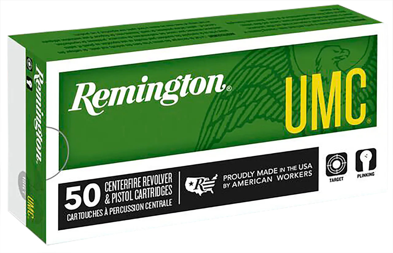 Remington Ammunition 23728 UMC 9mmLuger 115gr Full Metal Jacket 50 Per Box/10 Case