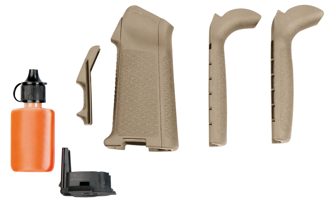 Magpul MAG520-FDE MIAD Type 1 Gen 1.1 Grip Kit Polymer Aggressive Textured Flat Dark Earth for AR Platform