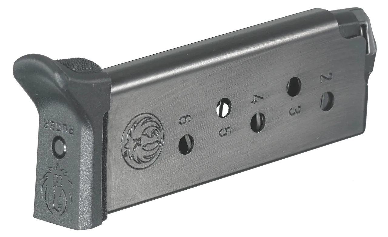 Ruger 90621 LCP II  6rd 380 ACP Blued Steel