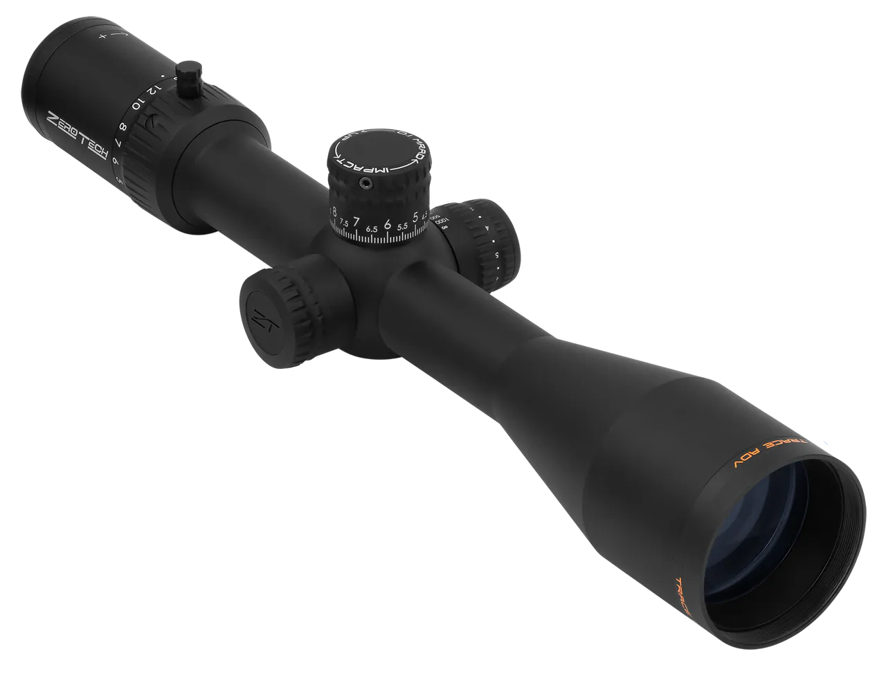 Zero Tech Optics TR4245F-IR  Trace Advanced Black 4-24x 50mm 30mm Tube Illuminated RMG FFP Reticle
