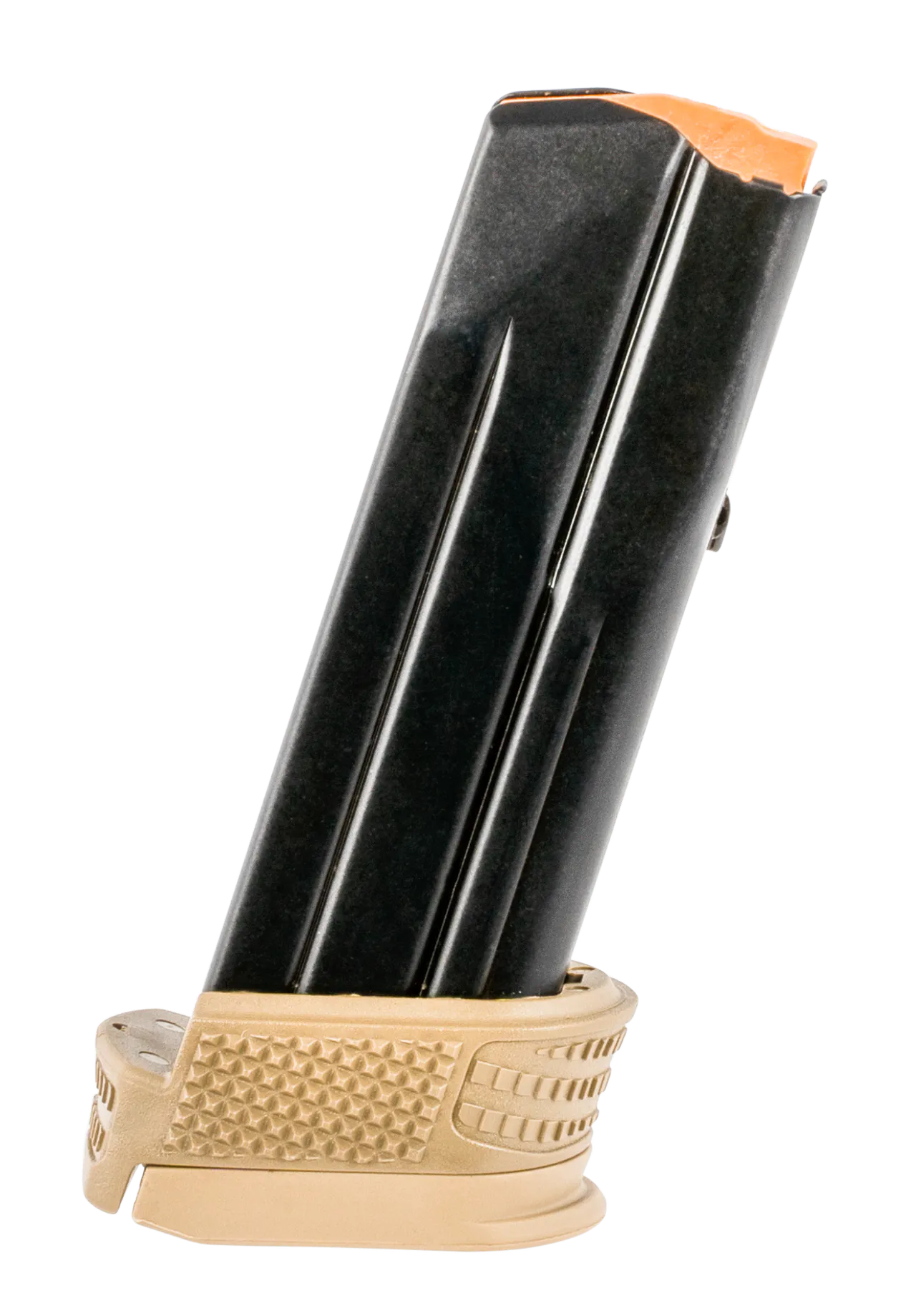 FN 20100380 509 Compact 15rd Base Pad w/Mag Sleeve 9mm Luger Black/Flat Dark Earth Steel