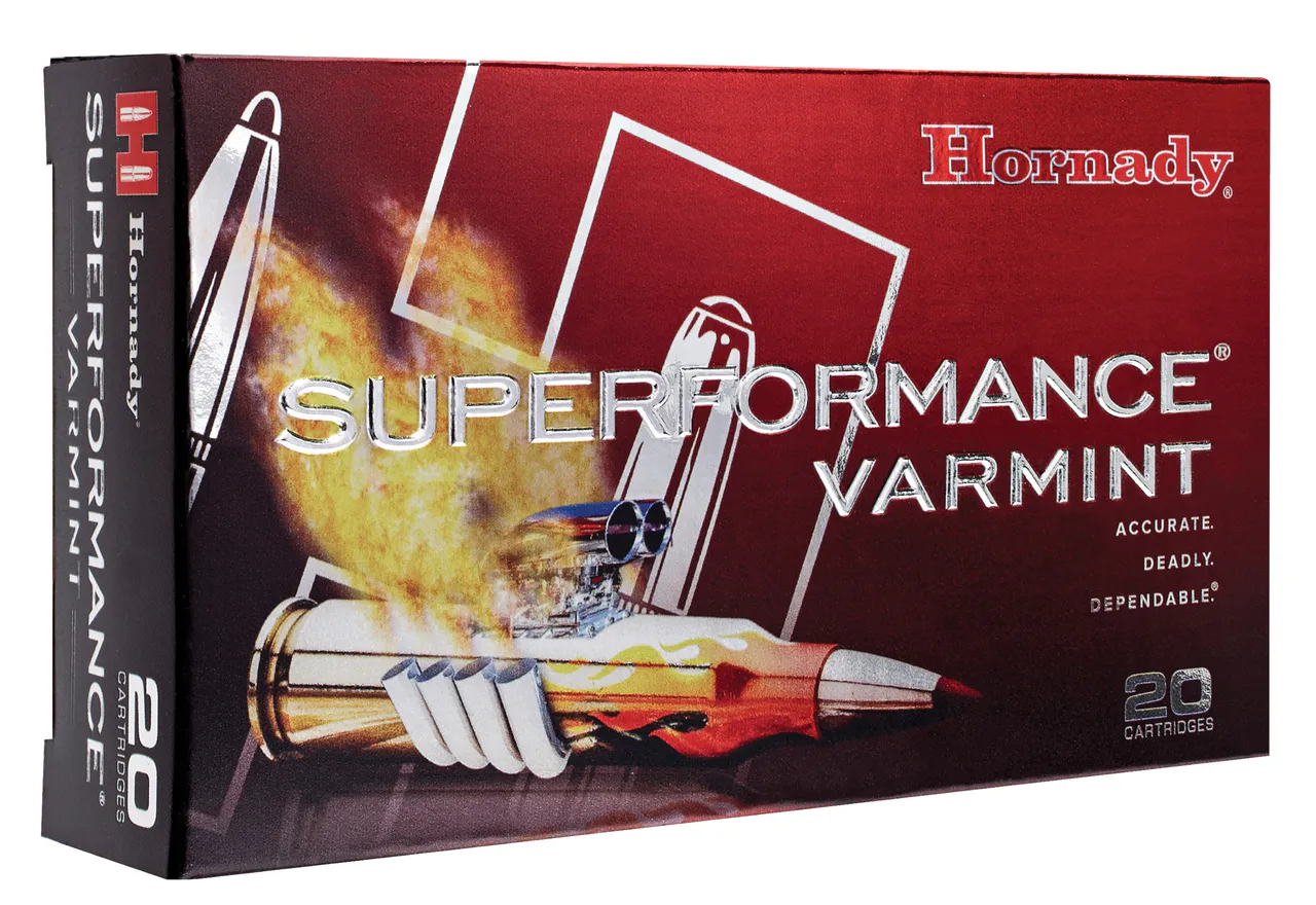 Hornady 83209 Superformance Varmint  204Ruger 24gr Non Traditional eXpanding 20 Per Box/10 Case