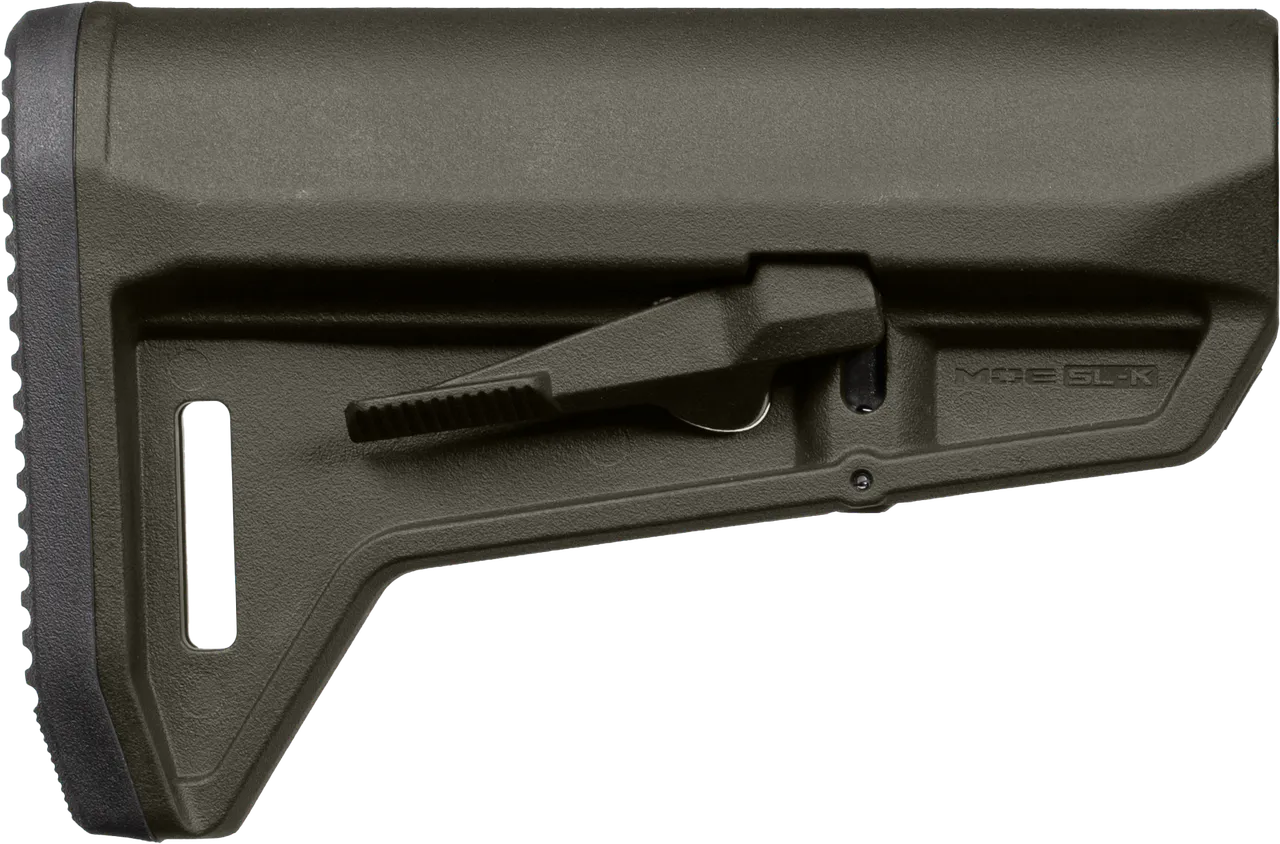 Magpul MAG626-ODG MOE SL-K Carbine Stock OD Green Synthetic for AR-15, M16, M4 with Mil-Spec Tube (Tube Not Included)