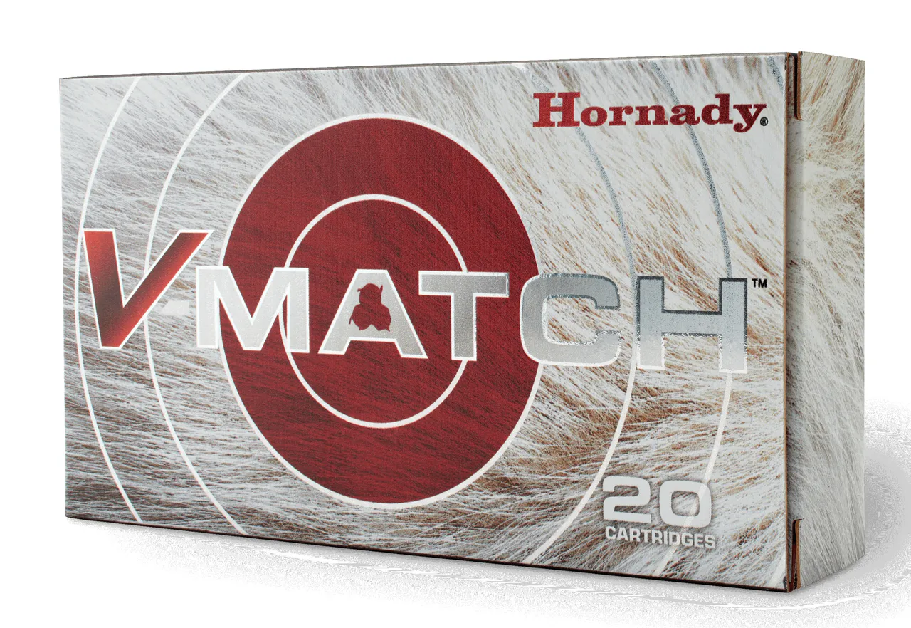 Hornady 81397 V-Match 6mmCreedmoor 80gr ELD-VT 20 Per Box/10 Case