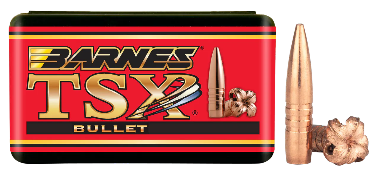 Barnes Bullets 30351 TSX  30Cal 168gr Boat Tail 50/Box