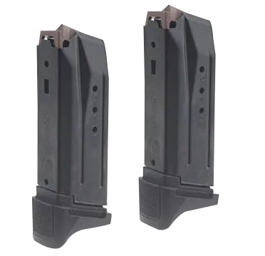 Ruger 90729 Security Value Pack 10rd 380 ACP Fits Security 380 Black Steel 2 Pack