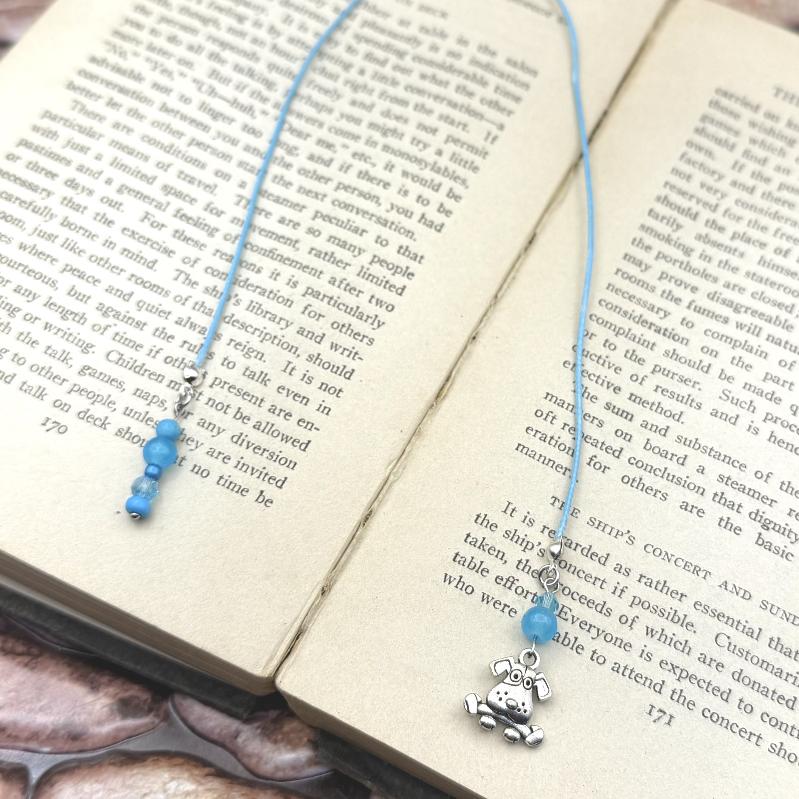 Blue Dog Bookmark