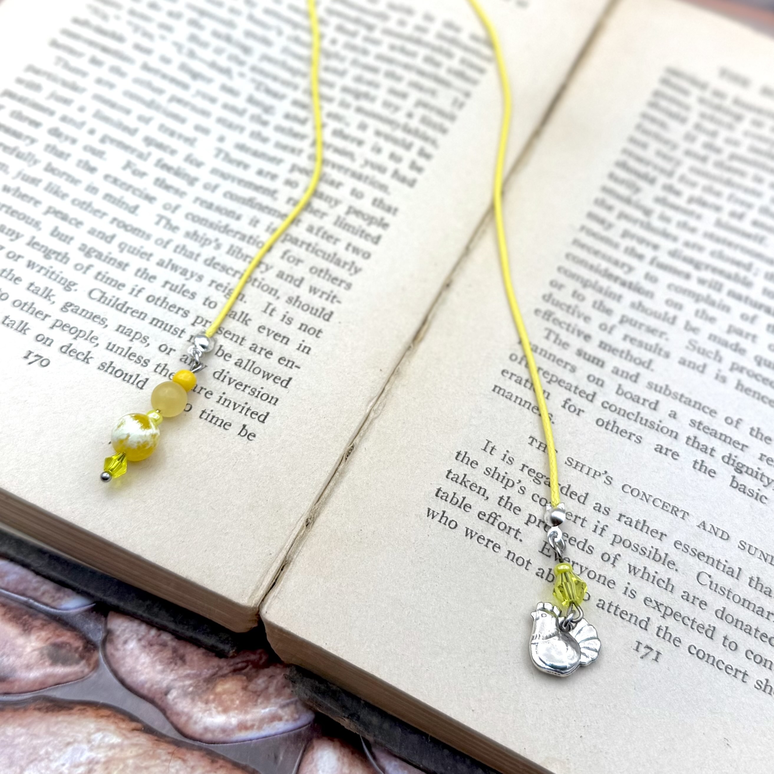 Yellow Hen Bookmark
