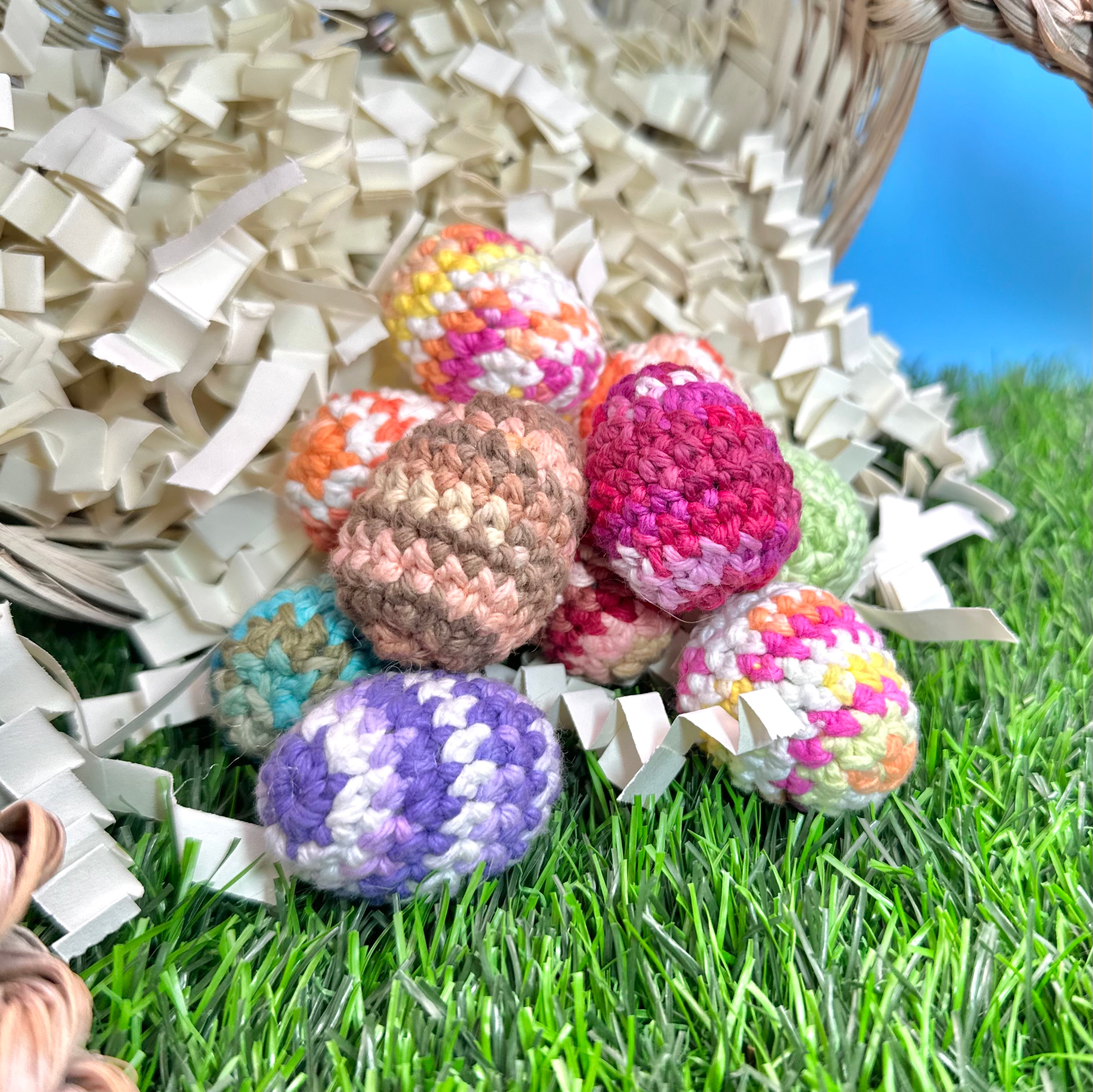 3-pack Crocheggs (Random Colors)